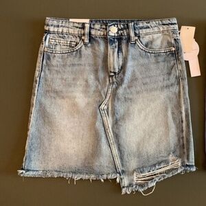Joe’s jeans Girls Distressed size 14 Kalee Skirt NWT $35